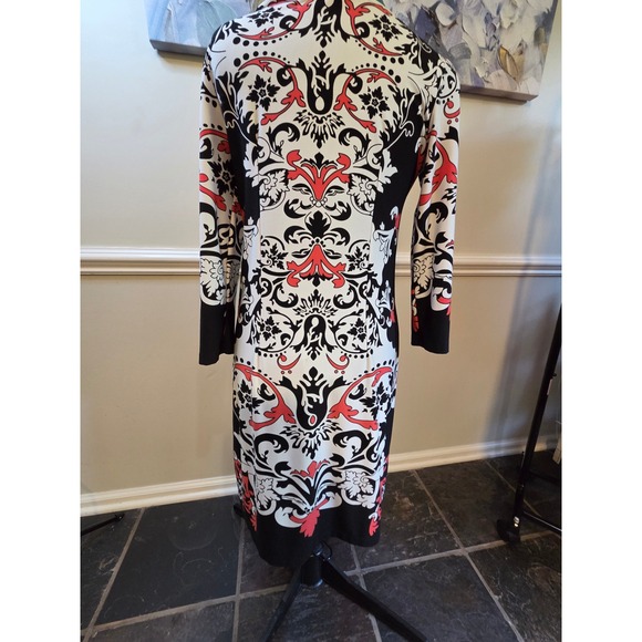 HAANI Women's Long Sleeve Patterned Dress Size S - Picture 1 of 4